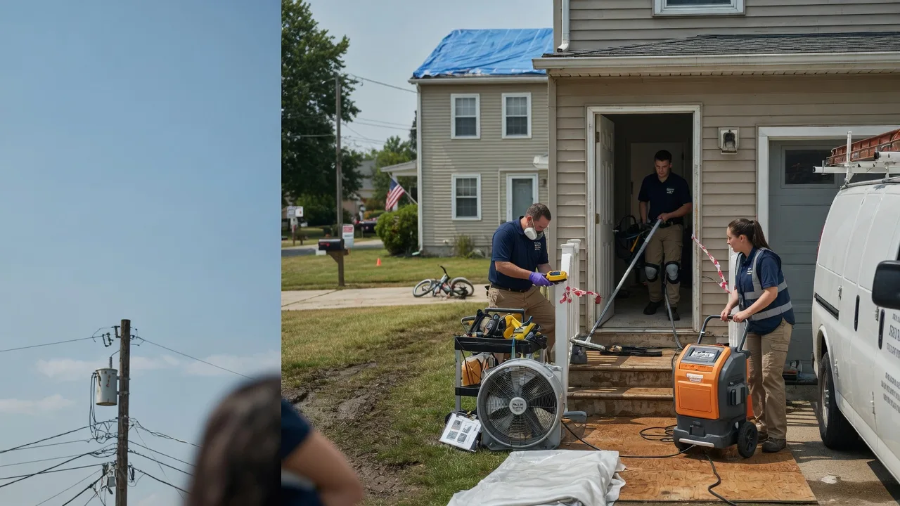 Water Damage Repair in Niantic, IL near me